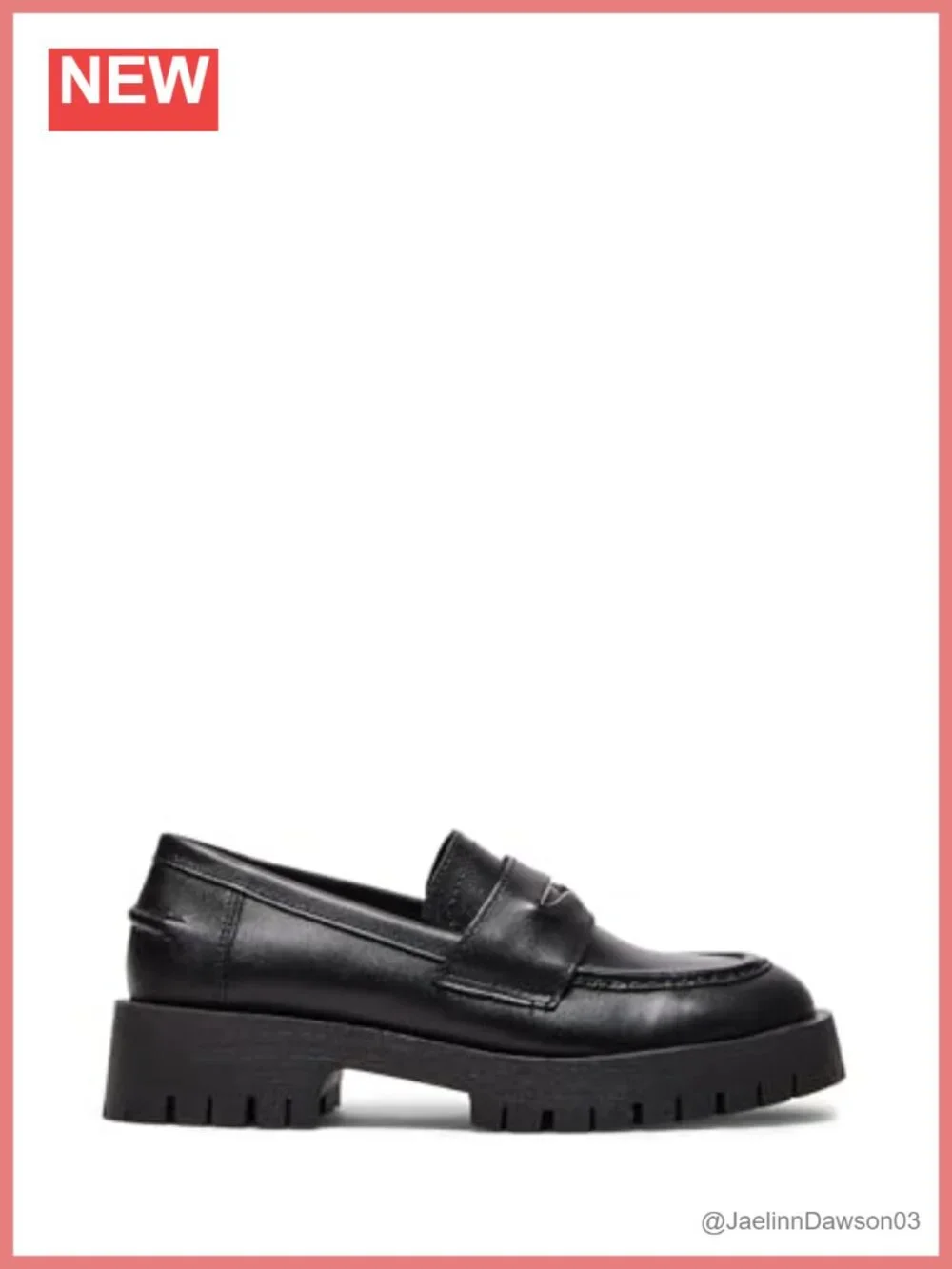 Leather Loafer with Hardware, 1.5